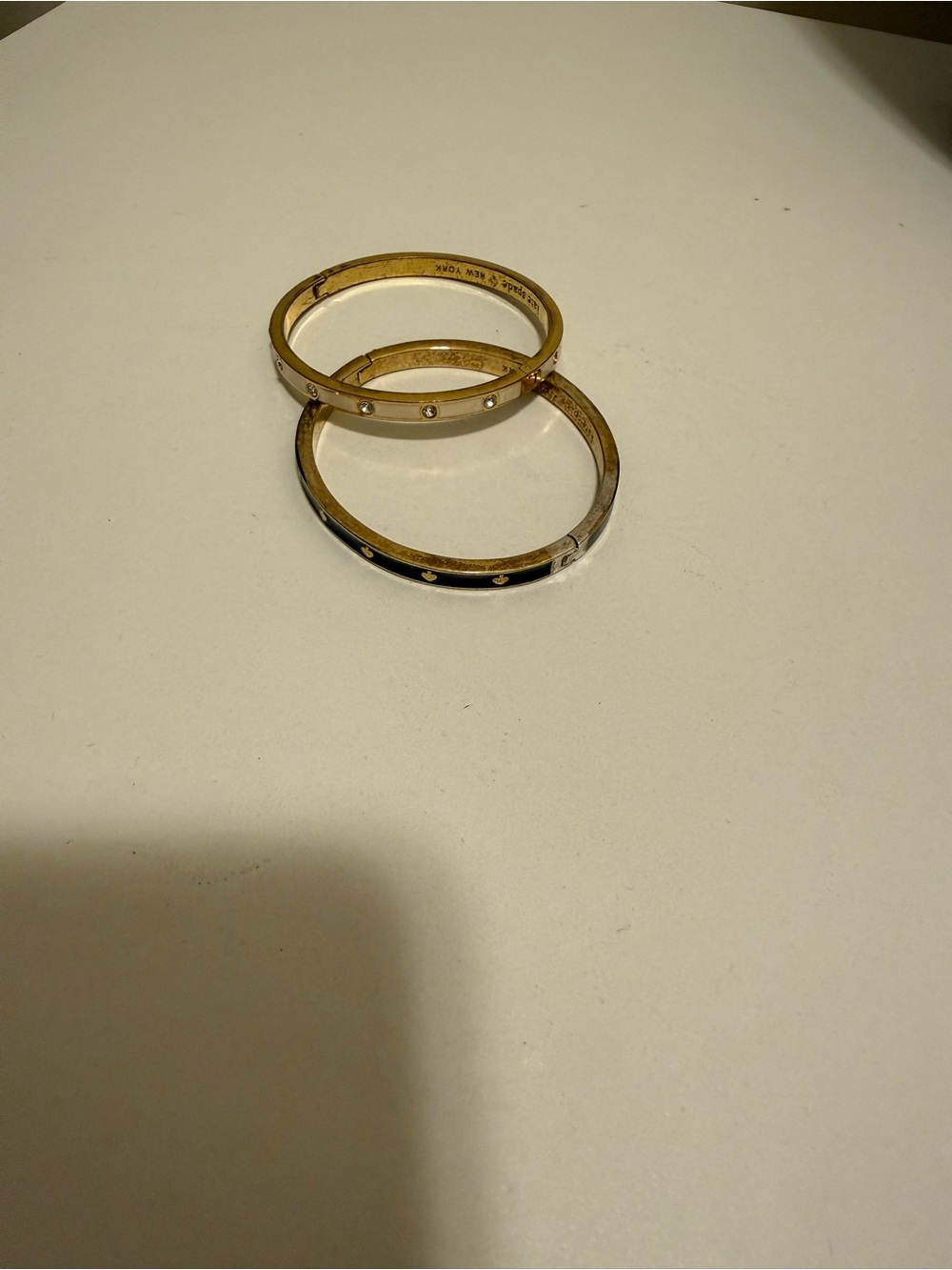 Bundle of 2 Kate Spade Hinged Bracelets